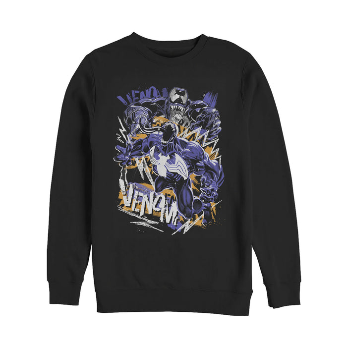 fifth sun Men's Marvel Venom Graffiti Sweatshirt