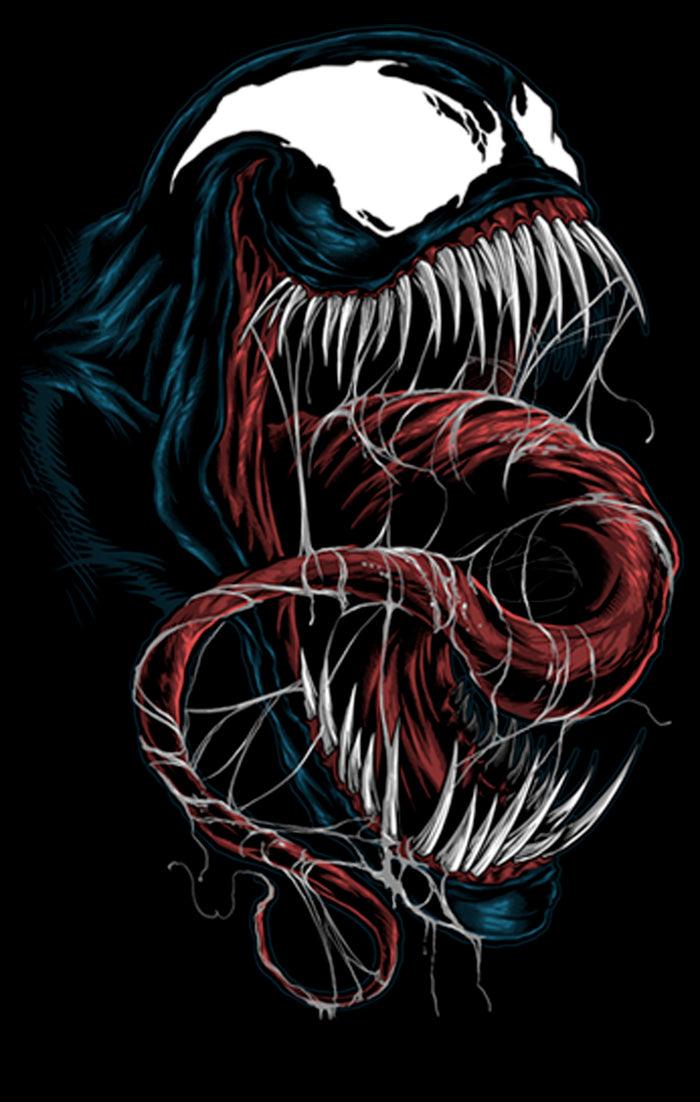 Fifth Sun Men's Marvel Venom Pull Over Hoodie