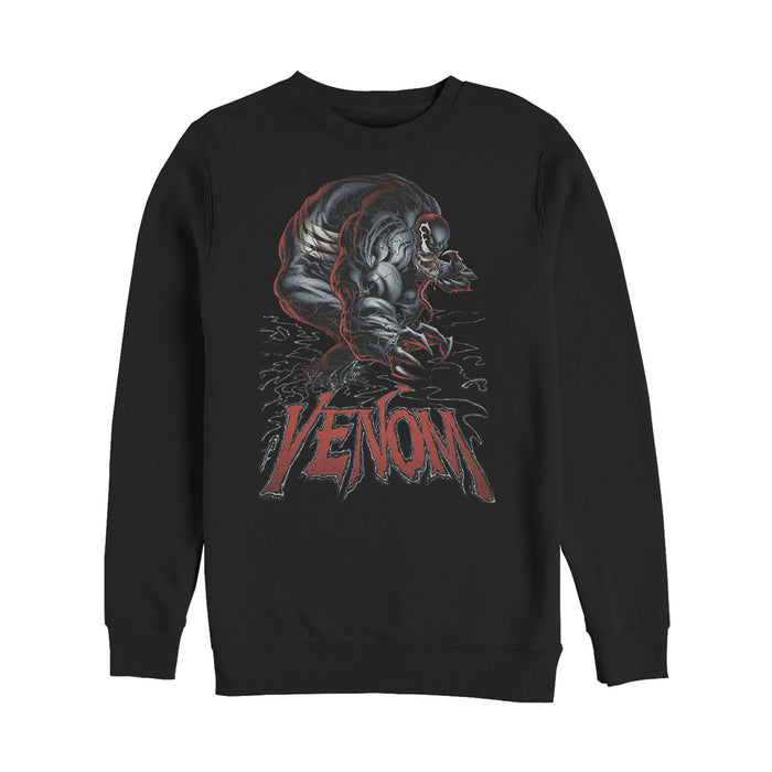 fifth sun Men's Marvel Venom Scratch Sweatshirt