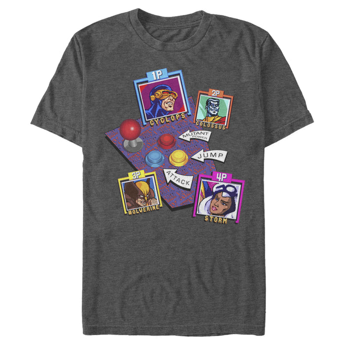 fifth sun Men's Marvel X-Men Arcade Game T-Shirt