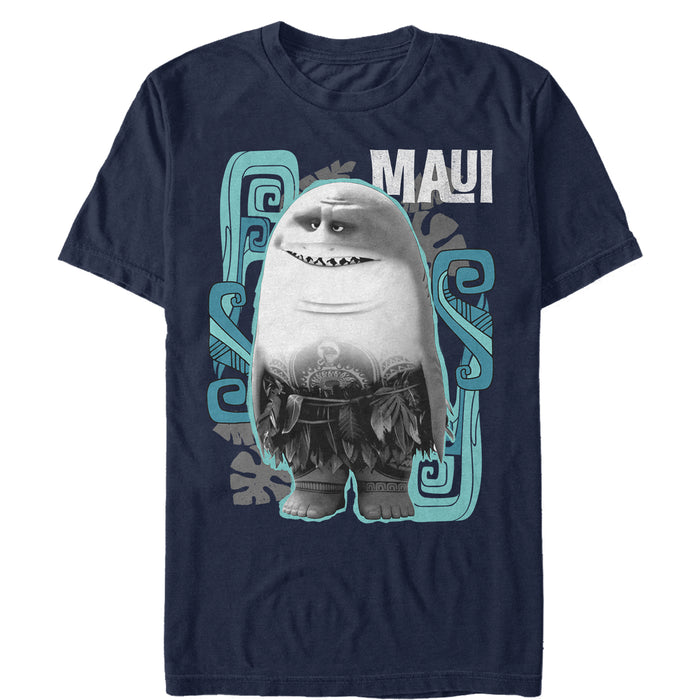 fifth sun Men's Moana Shark Head T-Shirt