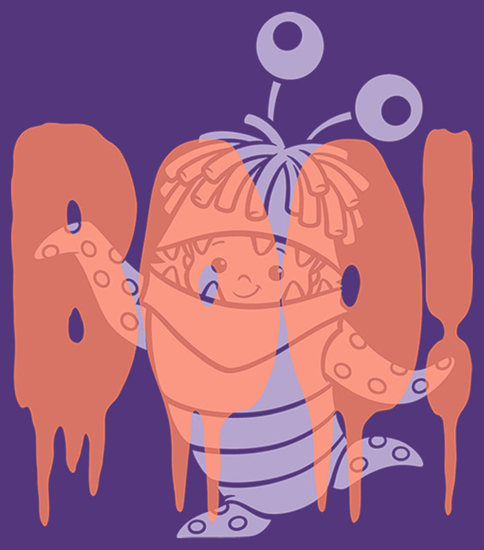 Fifth Sun Men's Monsters Inc Halloween Boo T-Shirt