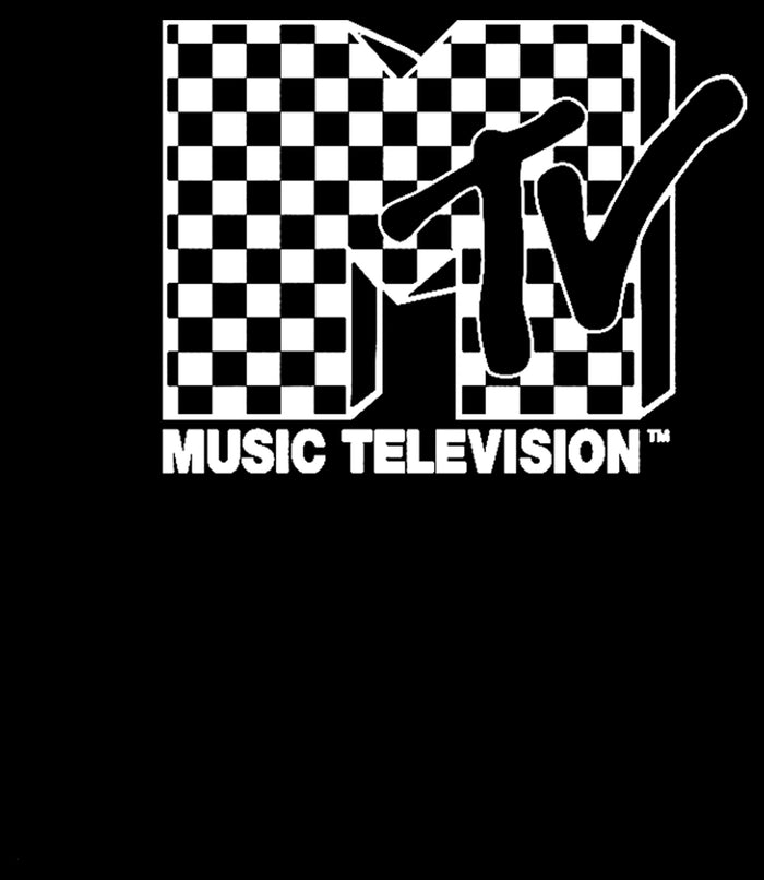 Fifth Sun Men's MTV And Checker Logo T-Shirt