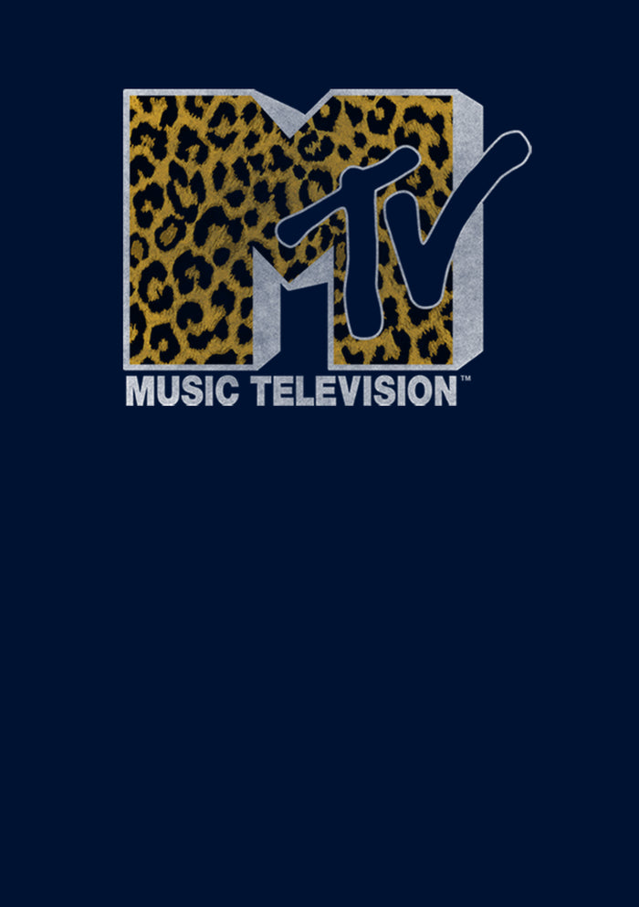 Fifth Sun Men's MTV Cheetah Print Logo Sweatshirt
