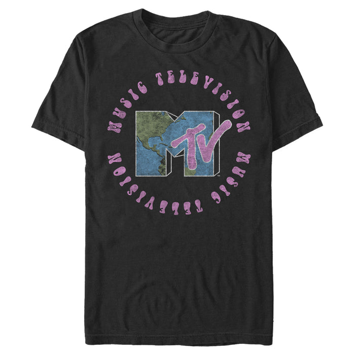 fifth sun Men's MTV Earth Day Logo T-Shirt