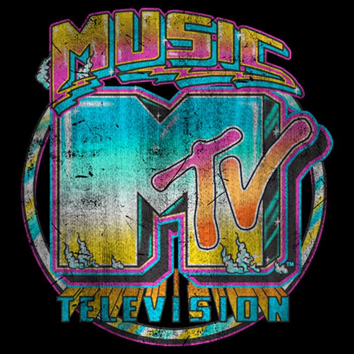 Fifth Sun Men's MTV Faded Music Logo T-Shirt