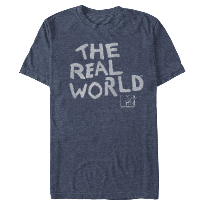 fifth sun Men's MTV Real World Logo T-Shirt