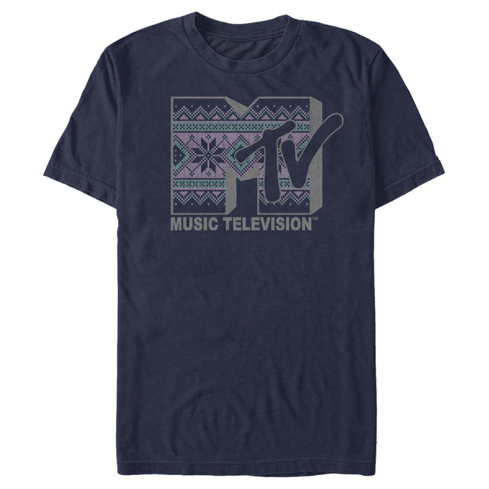Fifth Sun Men's MTV Tapestry Logo T-Shirt