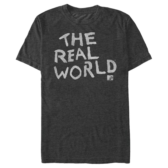 fifth sun Men's MTV The Real World Logo T-Shirt