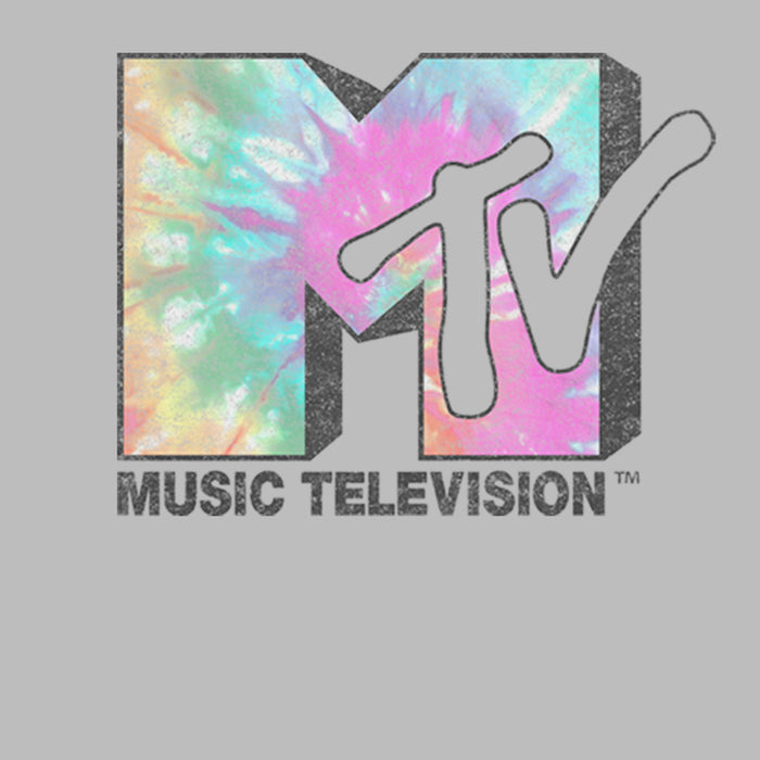 Fifth Sun Men's MTV Tie Dye Block Logo T-Shirt