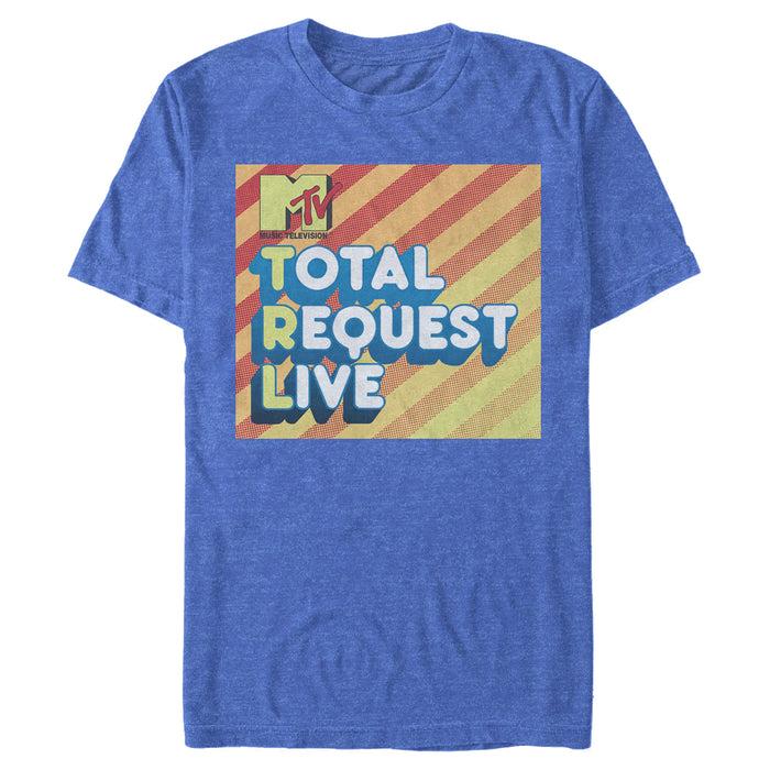 fifth sun Men's MTV TRL Candy Stripe T-Shirt