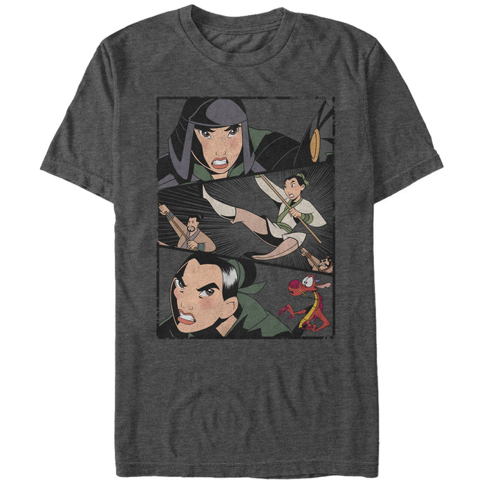 Fifth Sun Men's Mulan Battle Panels T-Shirt