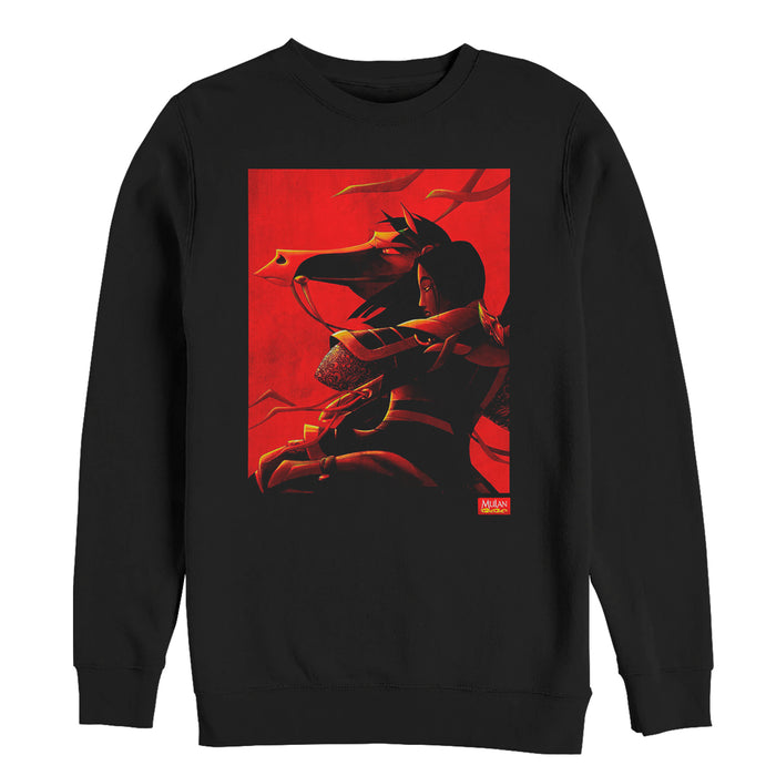 Fifth Sun Men's Mulan Classic Poster Sweatshirt
