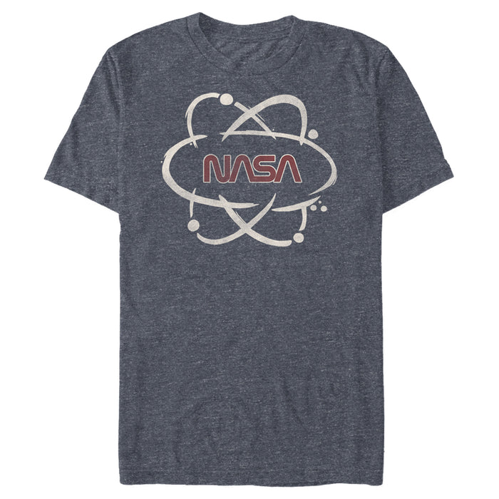 fifth sun Men's NASA Atom Path Logo T-Shirt