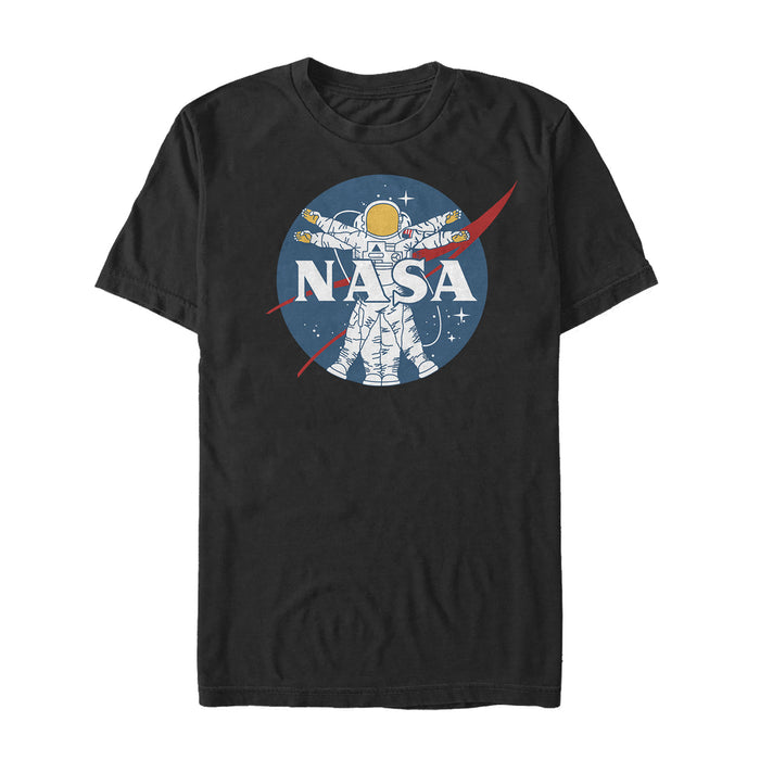 fifth sun Men's NASA Da Vinci Astronaut T-Shirt