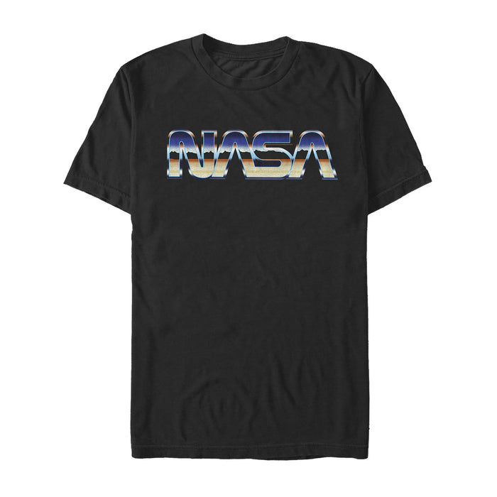 fifth sun Men's NASA Desert Landscape Logo T-Shirt