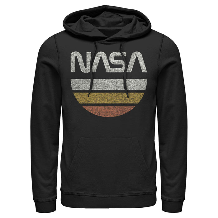 fifth sun Men's NASA Half Moon Pull Over Hoodie