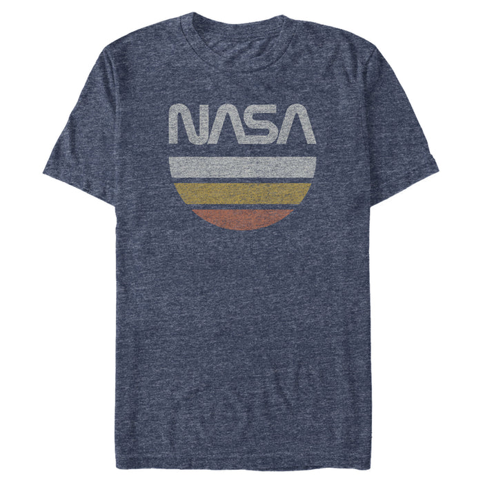 fifth sun Men's NASA Half Moon T-Shirt