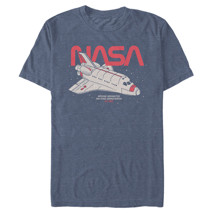fifth sun Men's NASA Journey Through Stars T-Shirt