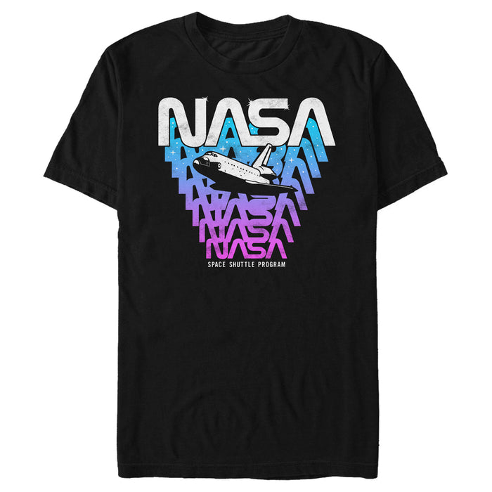 fifth sun Men's NASA Logo Fade Away T-Shirt