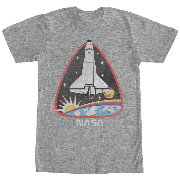 fifth sun Men's NASA Rocket Launch T-Shirt
