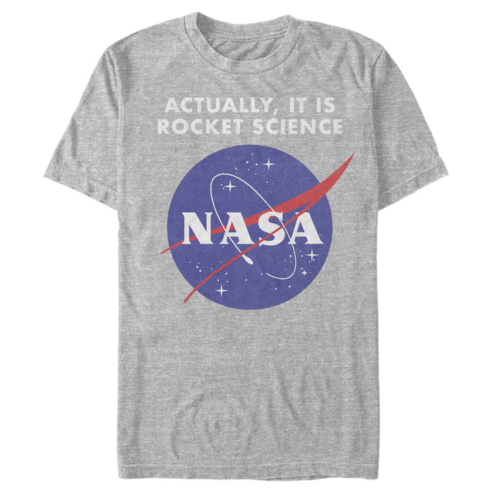 Fifth Sun Men's NASA Rocket Science Logo T-Shirt