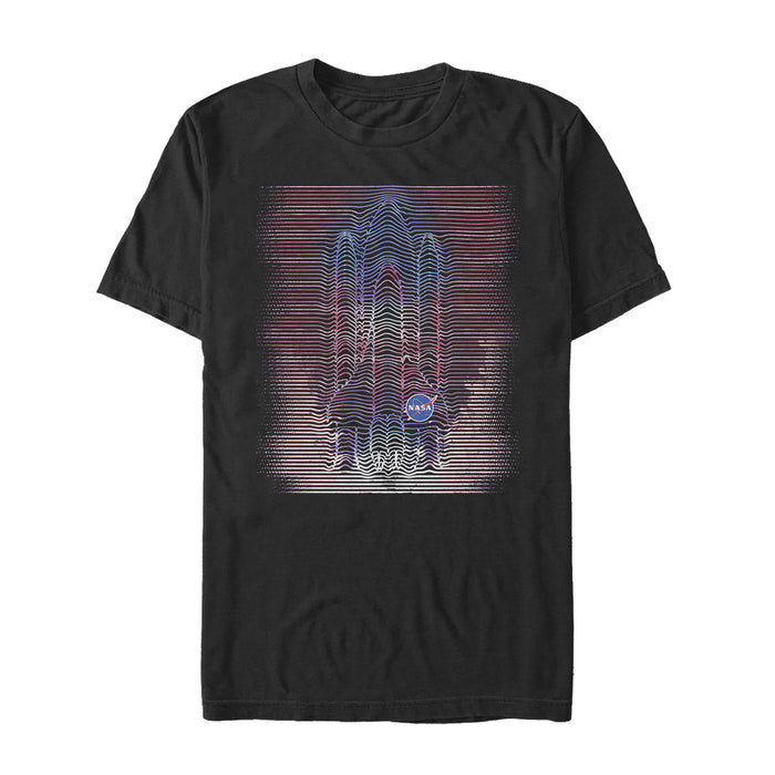 fifth sun Men's NASA Sound Vibration Logo T-Shirt