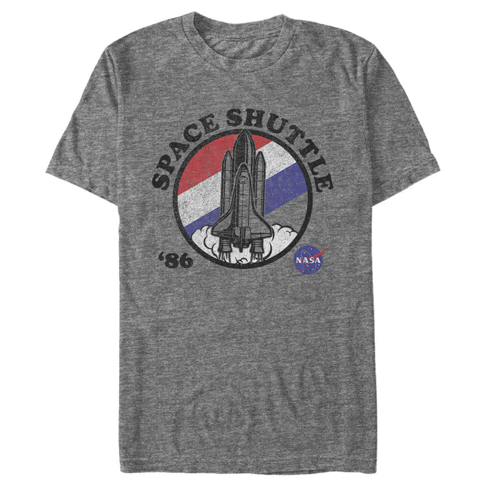 fifth sun Men's NASA Space Camp '8Badge T-Shirt
