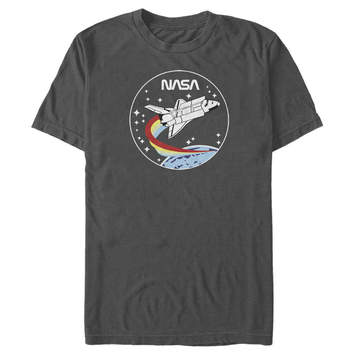 fifth sun Men's NASA Space Rocket T-Shirt