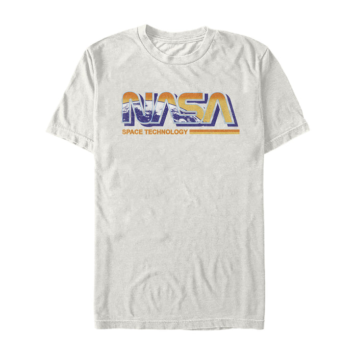 fifth sun Men's NASA Space Technology Logo T-Shirt