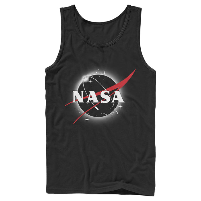 fifth sun Men's NASA Total Eclipse Logo Tank Top