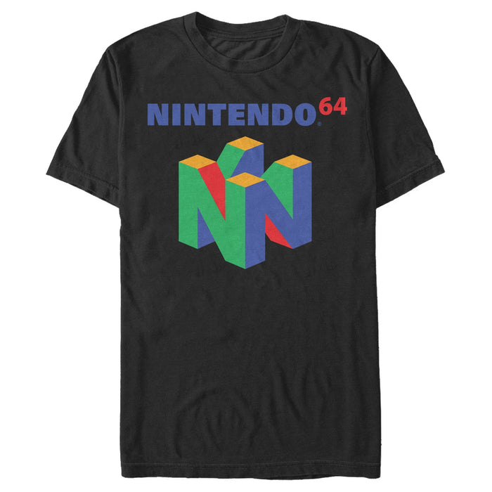 fifth sun Men's Nintendo Classic N64 T-Shirt