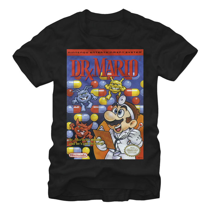 fifth sun Men's Nintendo Dr. Mario NES T-Shirt