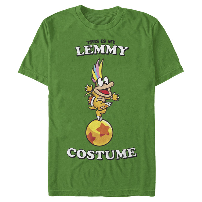 fifth sun Men's Nintendo Lemmy Costume T-Shirt
