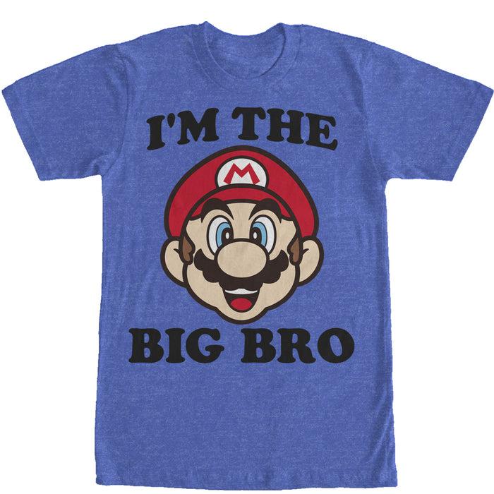 fifth sun Men's Nintendo Mario Big Brother T-Shirt