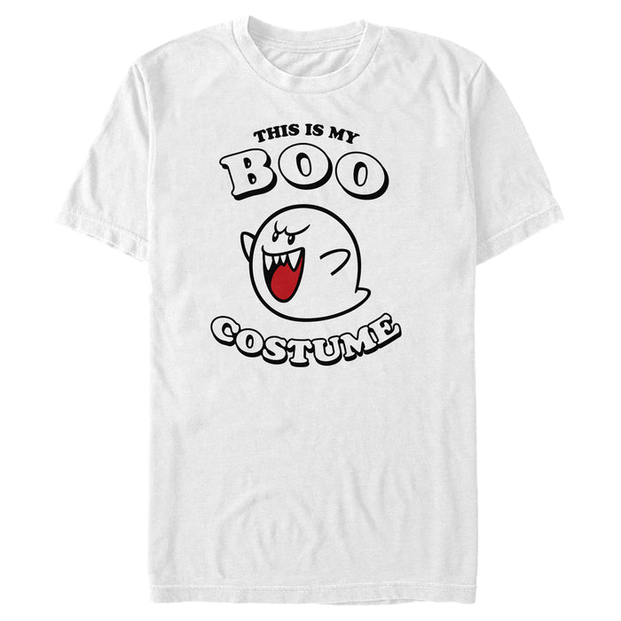 fifth sun Men's Nintendo Mario Boo Costume T-Shirt