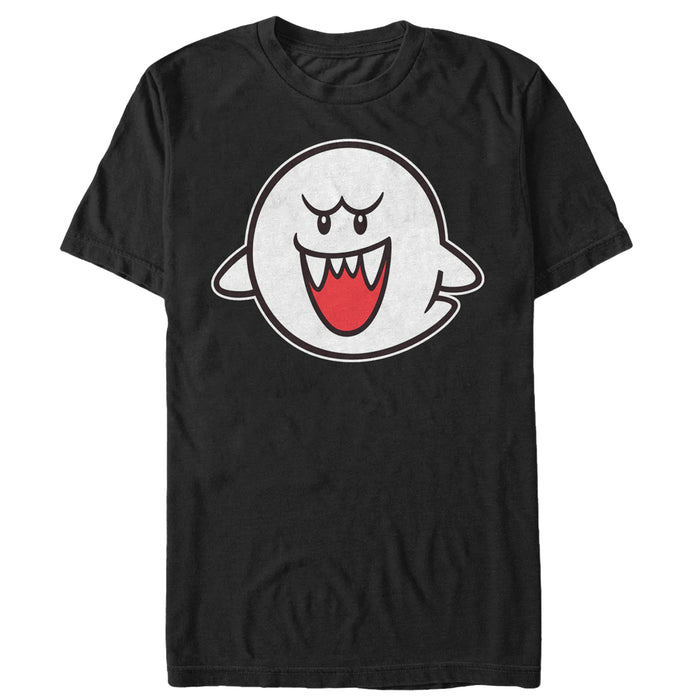 fifth sun Men's Nintendo Mario Boo Ghost T-Shirt