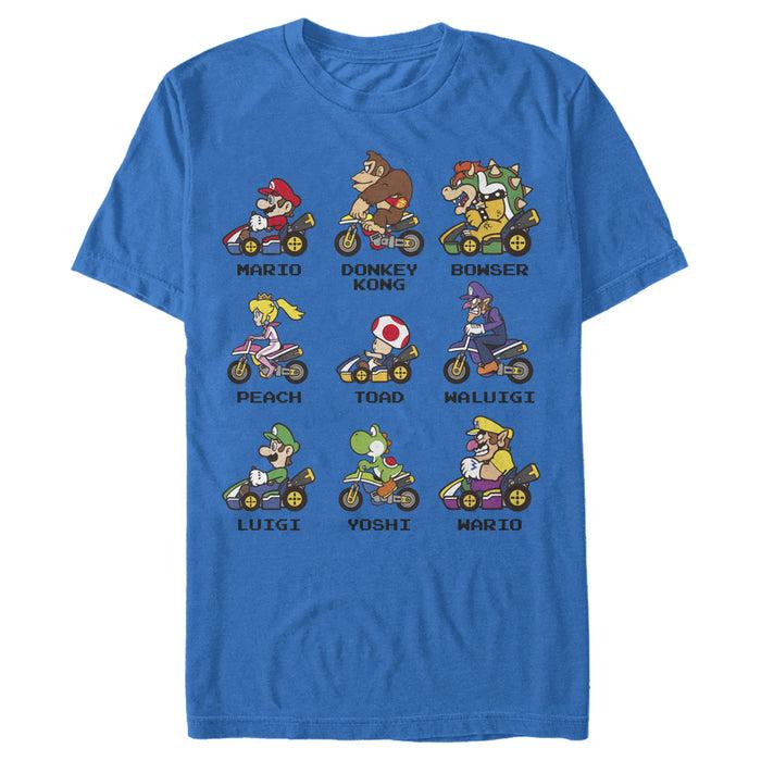 Fifth Sun Men's Nintendo Mario Kart Cast T-Shirt
