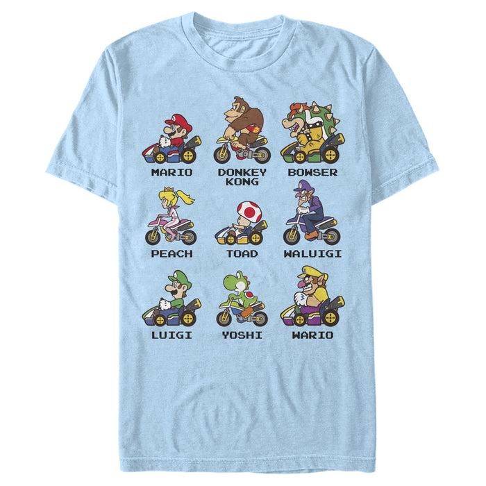 Fifth Sun Men's Nintendo Mario Kart Cast T-Shirt