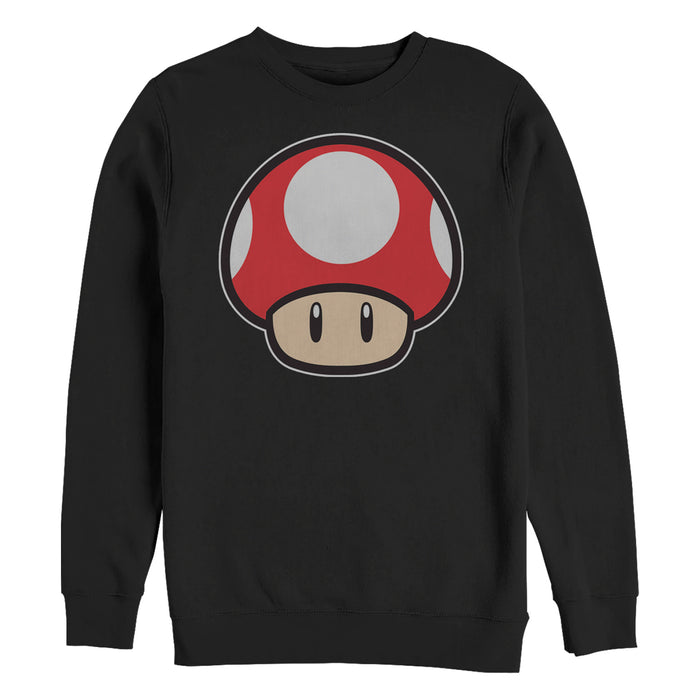 Fifth Sun Men's Nintendo Mario Mushroom Sweatshirt