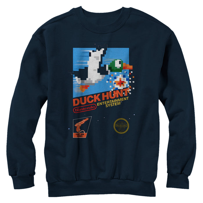 fifth sun Men's Nintendo NES Duck Hunt Sweatshirt