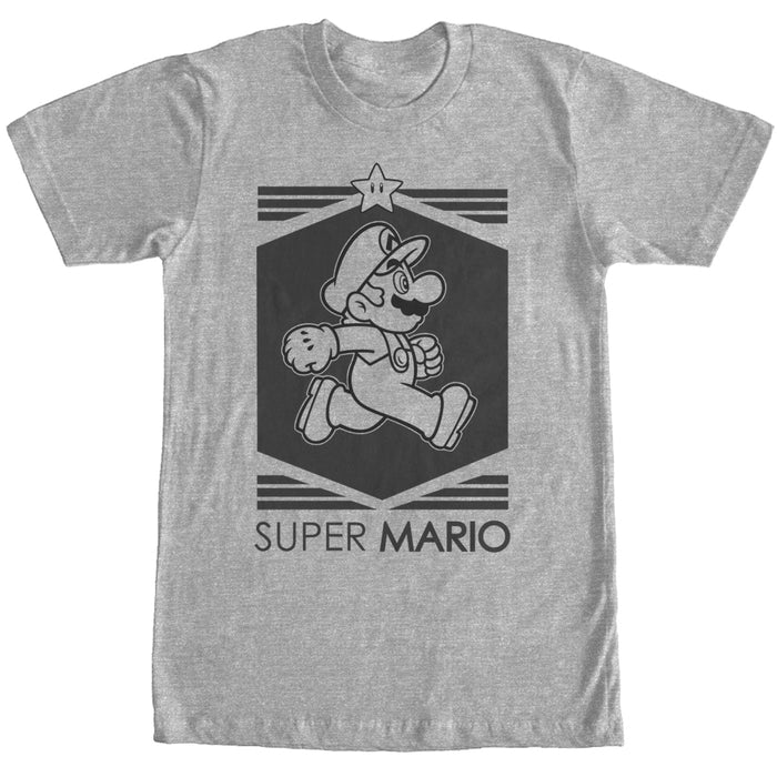 fifth sun Men's Nintendo Super Mario Star T-Shirt