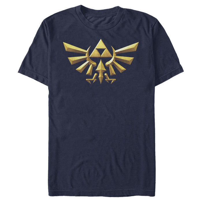 fifth sun Men's Nintendo Zeldaen Emblem T-Shirt