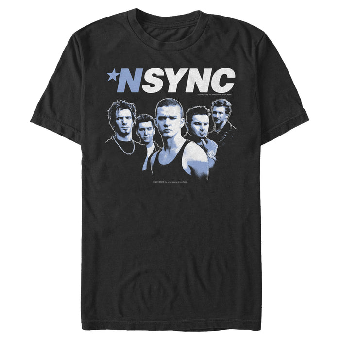 Fifth Sun Men's NSYNC Attitude Pose T-Shirt