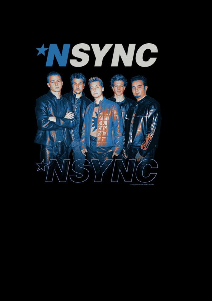 Fifth Sun Men's NSYNC Band Pose Pull Over Hoodie