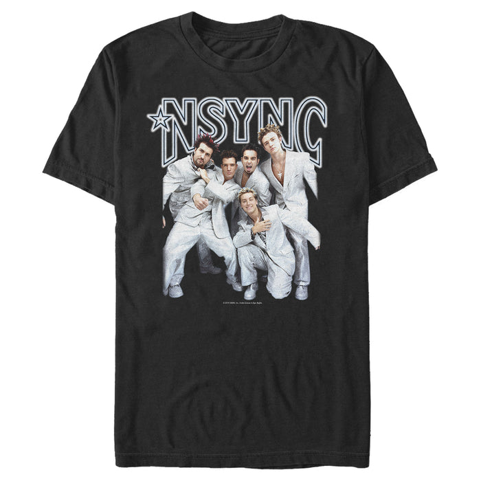 fifth sun Men's NSYNC Matching Suits T-Shirt