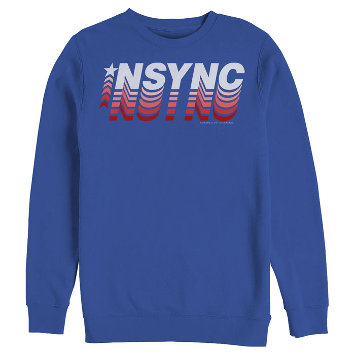 fifth sun Men's NSYNC Retro Name Sweatshirt