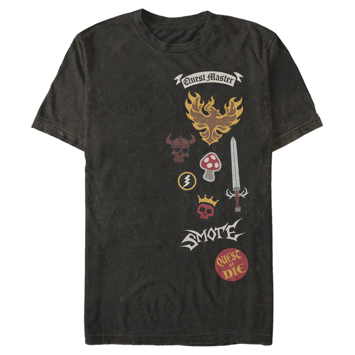 fifth sun Men's Onward Barley Vest Patches T-Shirt