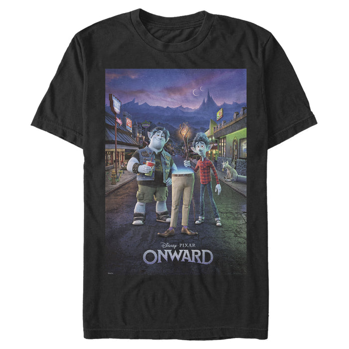fifth sun Men's Onward Family Poster T-Shirt