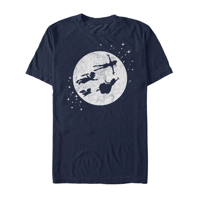 fifth sun Men's Peter Pan Fly Silhouette T-Shirt